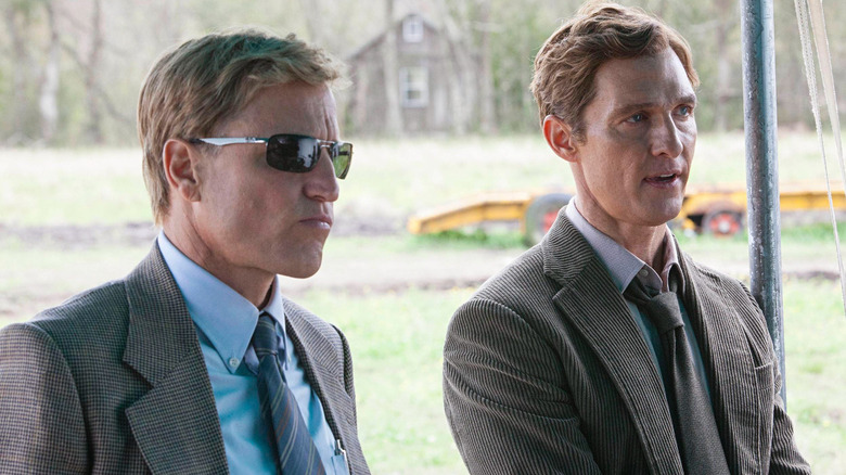 Woody Harrelson and Matthew McConaughey in True Detective