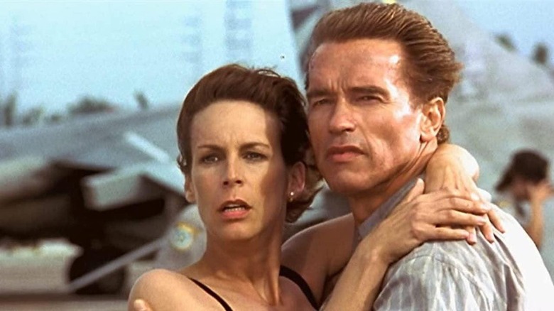 Mentiras verdadeiras Arnold Schwarzenegger Jamie Lee Curtis