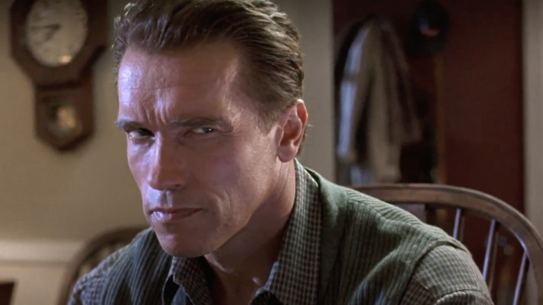 True Lies Arnold Schwarzenegger Stare