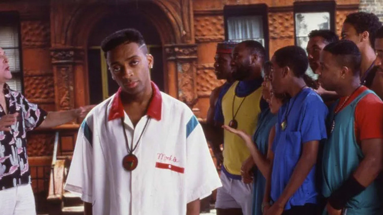 Spike Lee as Mookie in Do the Right Thing