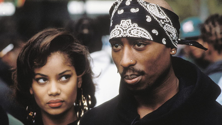 Denise Warner and Tupac Shakur in Above the Rim