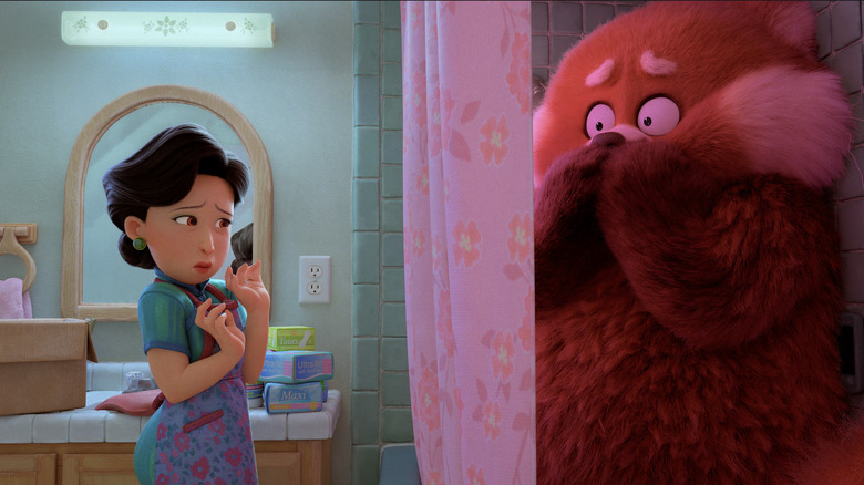 Ming and Mei Lee in Turning Red