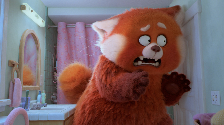 Mei Lee as a Giant Red Panda in Turning Red