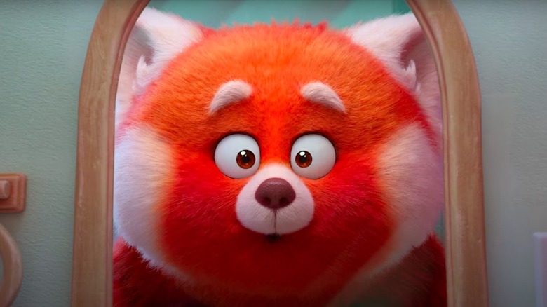 Mei Lee as a Giant Red Panda in Turning Red