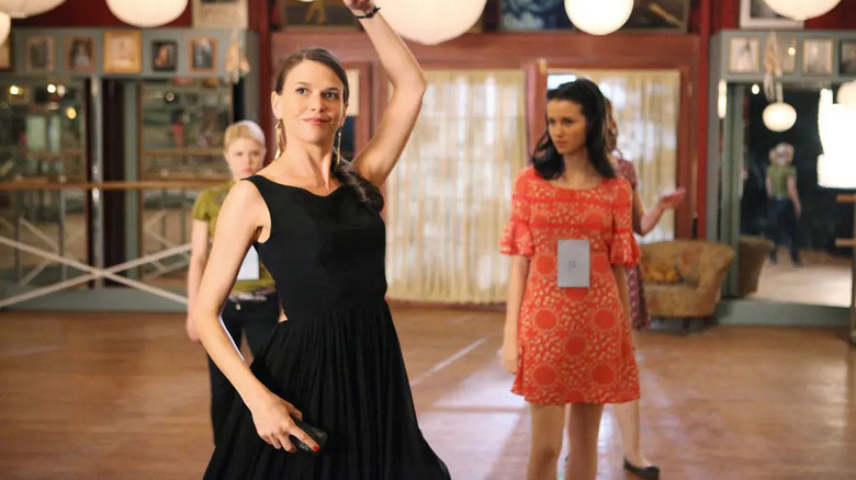 Sutton Foster, Bailey De Young, and Julia Goldani Telles in Bunheads