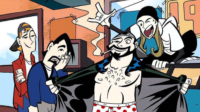 DVD cover art for "Clerks: The Animated Series"