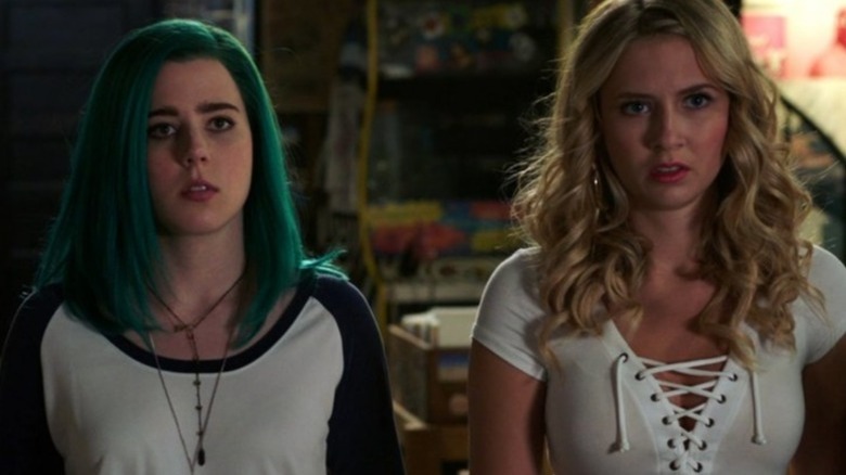 Ophelia and Jules look nervous