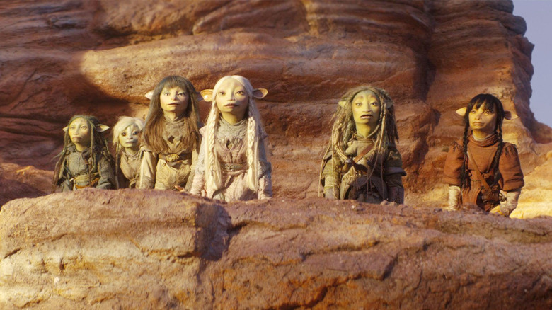 The Gelflings from Dark Crystal: Age of Resistance