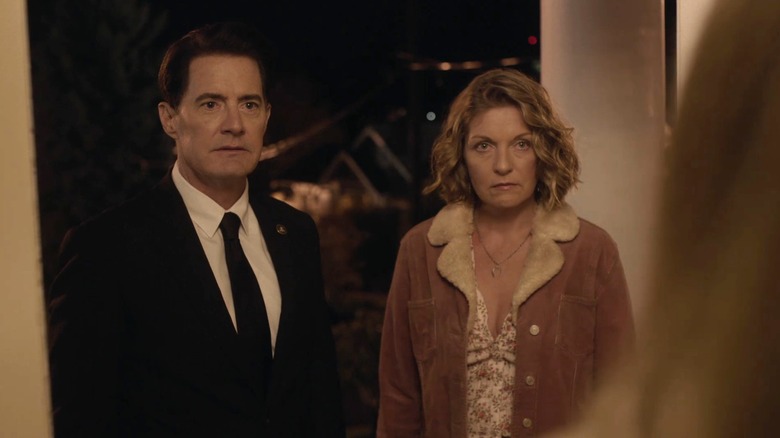 Dale Cooper and Laura Palmer at house in Twin Peaks: The Return