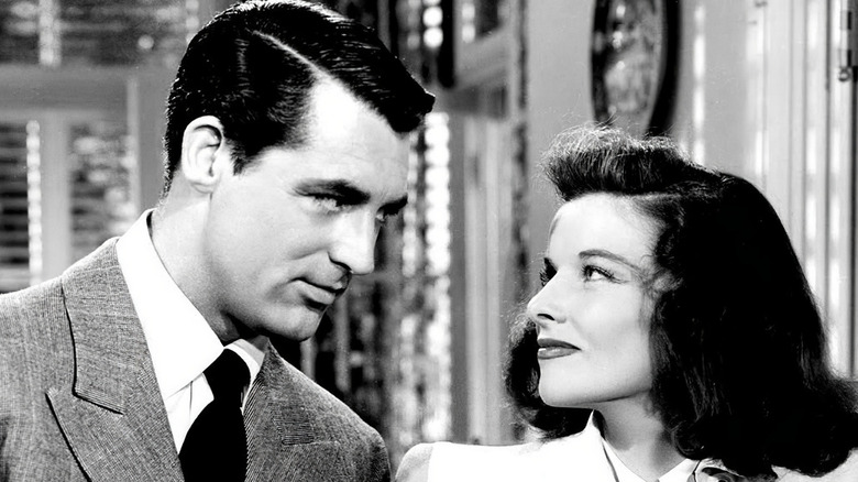 Cary Grant and Katharine Hepburn in The Philadelphia Story