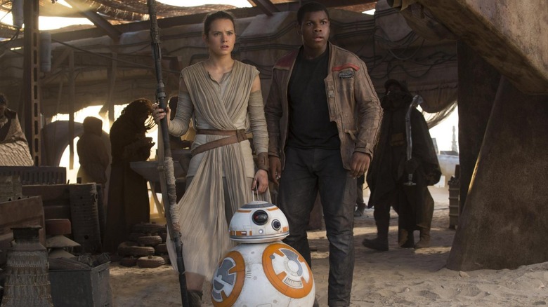 Star Wars Force Awakens Rey and Finn 