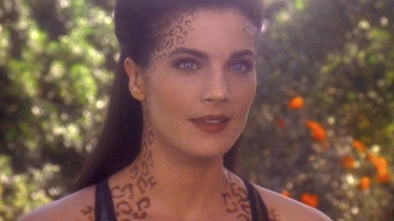 A closeup of Dax on Star Trek: Deep Space Nine