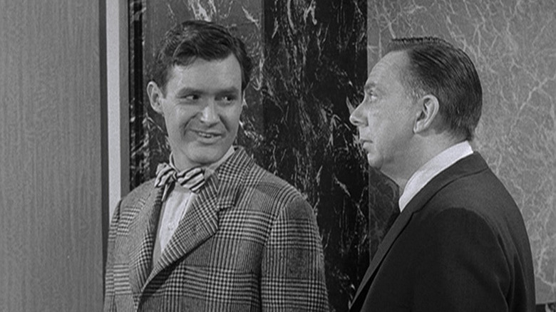 Orson Bean plays the title character of "Mr. Bevis" in CBS anthology series "The Twilight Zone"