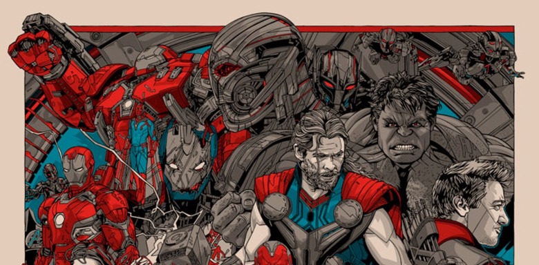 Tyler Stout Avengers Age Of Ultron Poster