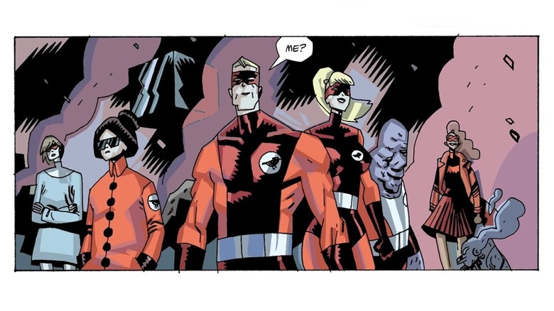 The Sparrow Academy from Dark Horse Comics' "The Umbrella Academy"
