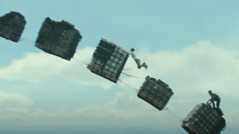 Uncharted's plane action scene