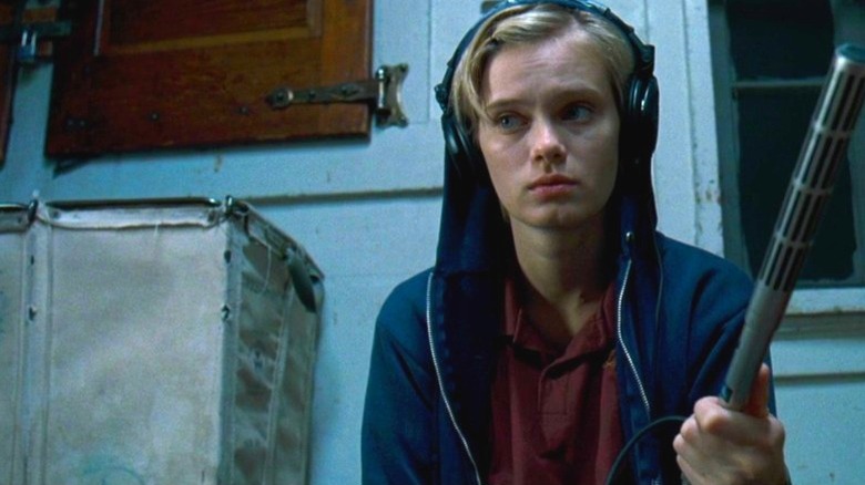 Sara Paxton headphones
