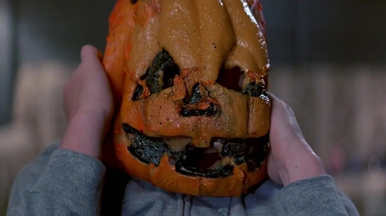 The pumpkin mask from Halloween III: Season of the Witch
