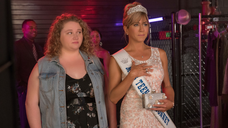 Danielle Macdonald and Jennifer Aniston in Dumplin'