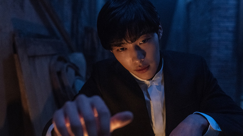 Woo Do-Hwan as Ji Sin in The Divine Fury