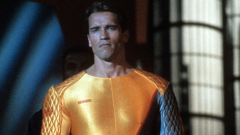 Arnold is about to enter the game