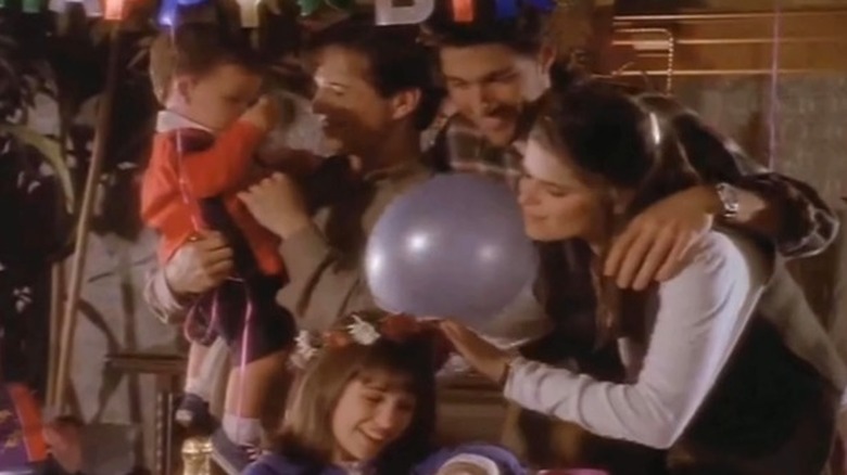 Party of Five: Salinger siblings celebrating Claudia's birthday Season 1