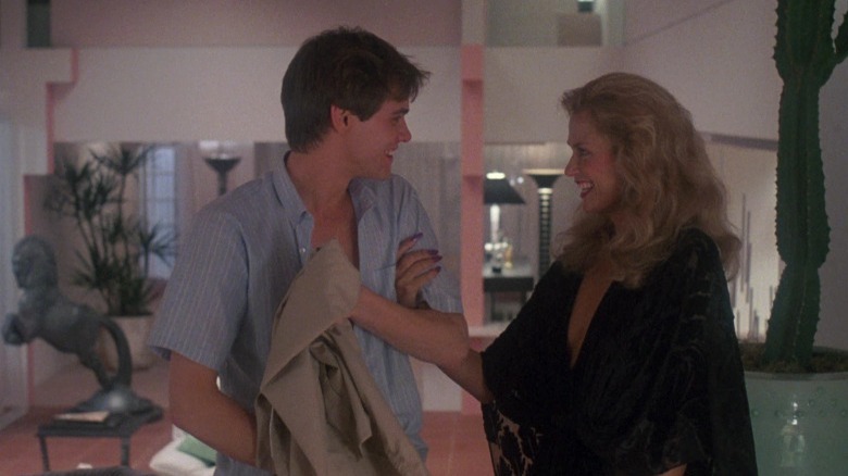 Mark Kendall and the Countess smile at each other