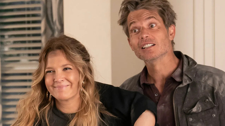 Drew Barrymore and Timothy Olyphant