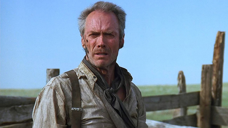 Clint Eastwood glaring in Unforgiven