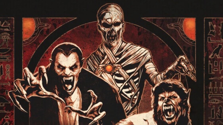 Universal monsters Halloween Horror Nights poster 2022