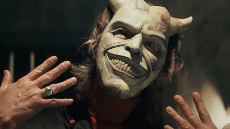 Ethan Hawke in a scary mask