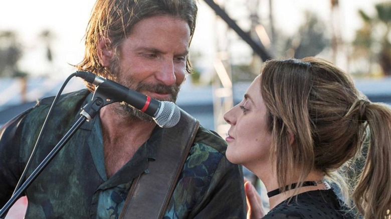 Bradley Cooper and Lady Gaga in A Star is Born