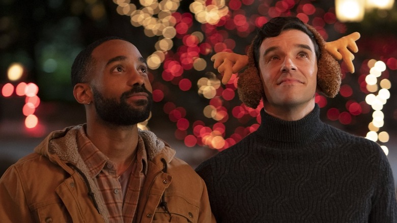 Michael Urie and Philemon Chambers
