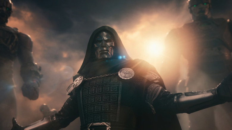 Doctor Doom (Robert Downey, Jr.) summons Sentinels in Avengers: Doomsday