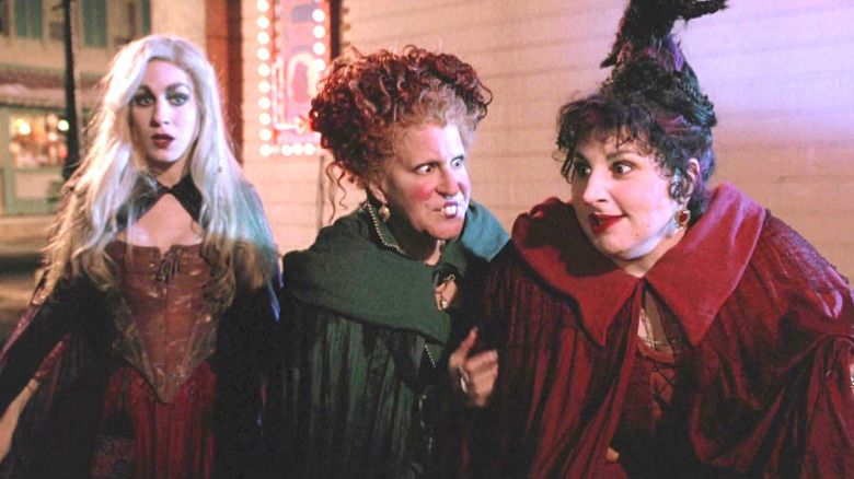 The Sanderson Sisters in Hocus Pocus