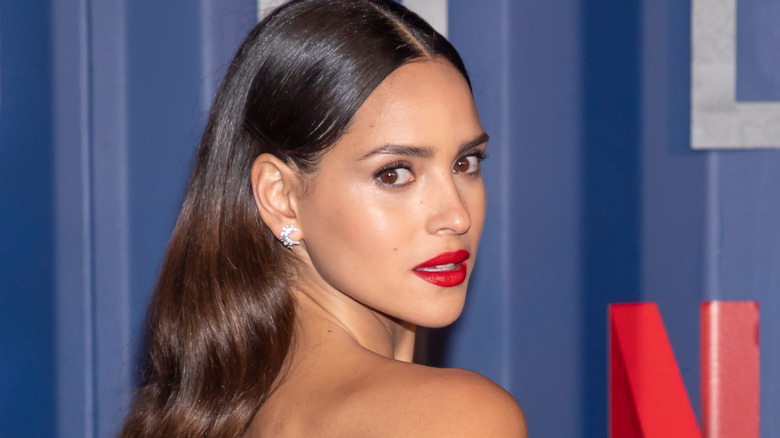 Adria Arjona attends a premiere