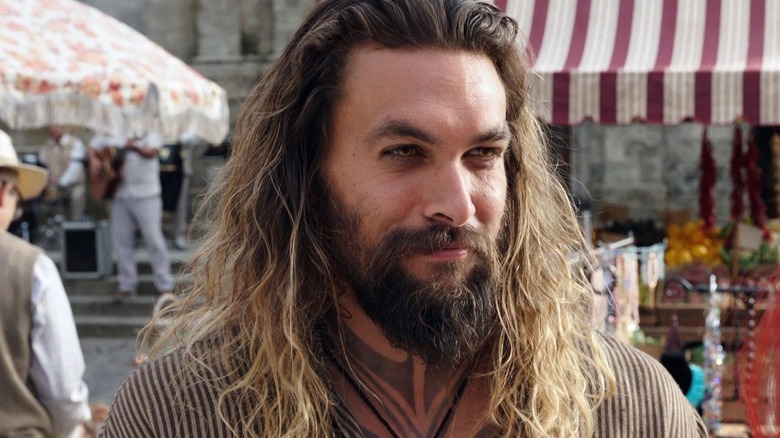 Jason Momoa smiling