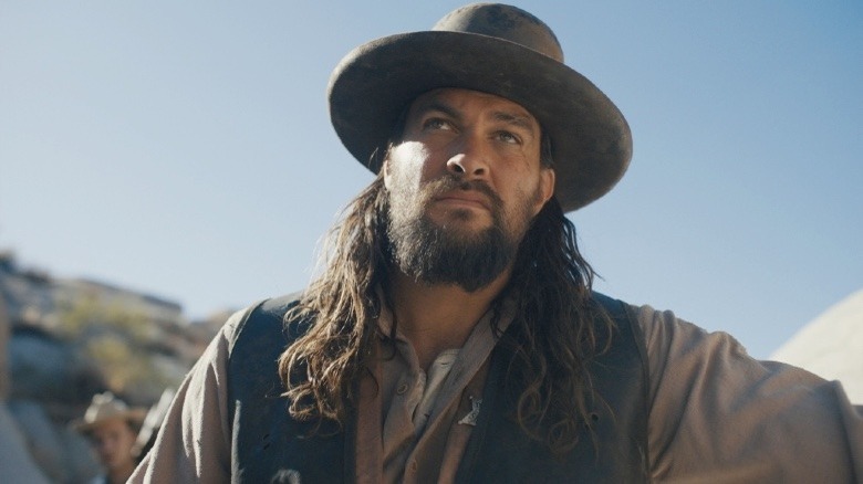 Jason Momoa frowning