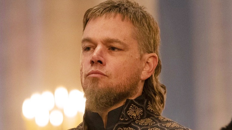 Matt Damon with beard