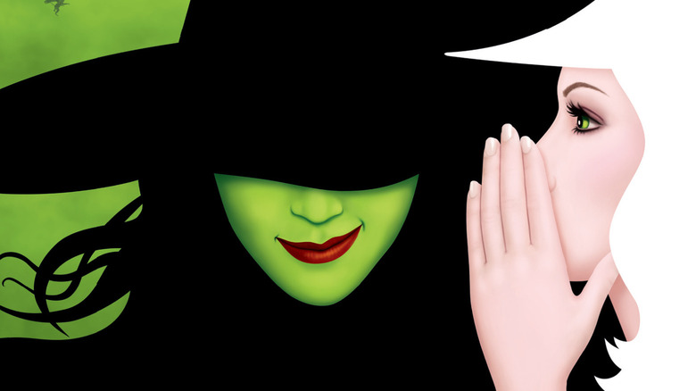 Elphaba and Glinda on the Wicked soundtrack cover