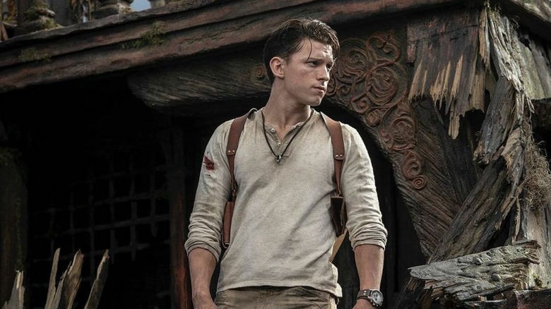 Tom Holland in Uncharted