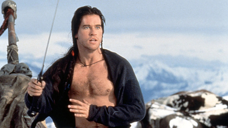 Madmartigan brandishing a sword