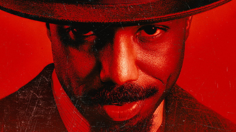 Character poster featuring Michael B. Jordan as Stack