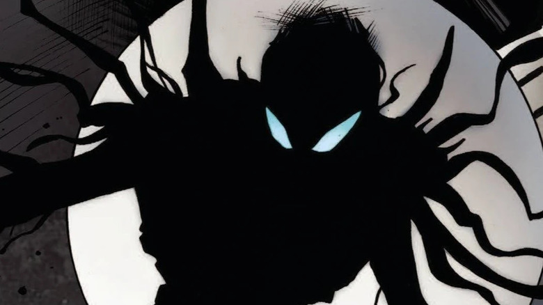 Mister E lurks in the shadows