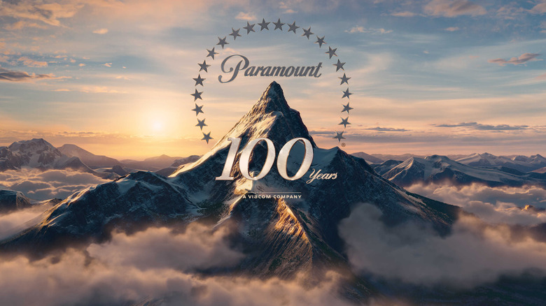 The 100-year Paramount celebration logo