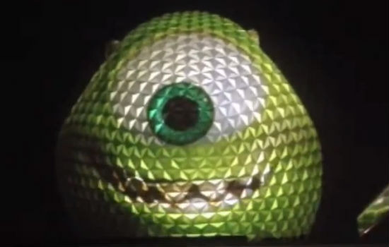 Walt-Disney-World-Mike-Wazowski-Projection