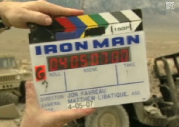 Iron Man movie slate