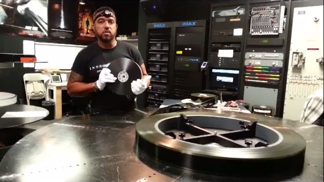 How A Projectionist Prepares a 70mm IMAX Print of 'Interstellar'