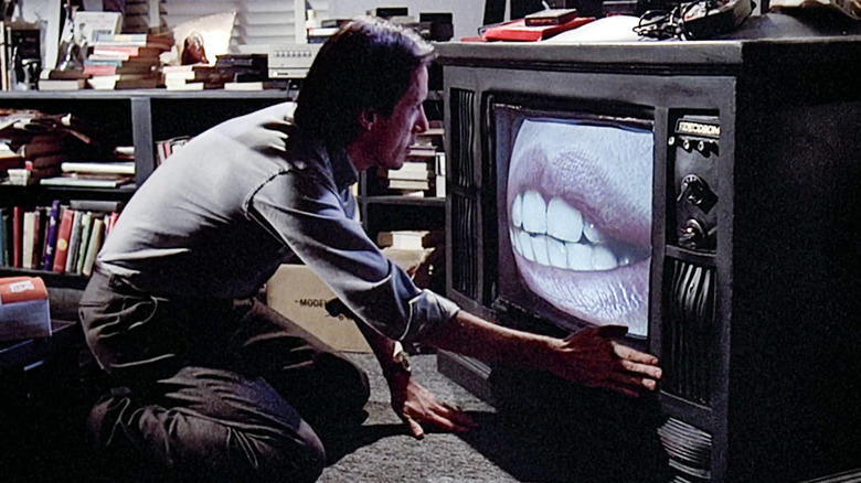 James Woods in Videodrome