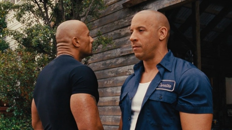 Vin Diesel and Dwayne Johnson